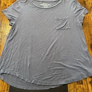 Aeropostale Slate Blue Short Sleeve Tee